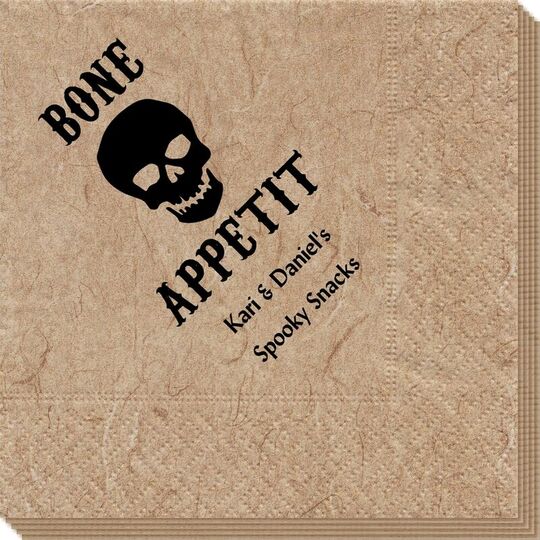 Bone Appetit Skull Bali Napkins